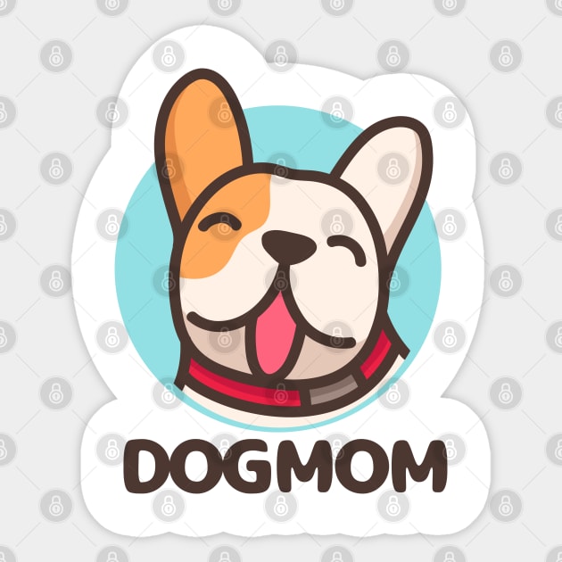dog mom beautiful art design Sticker by MadeBYAhsan
